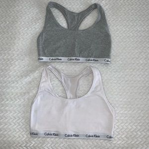 Calvin Klein sports bras